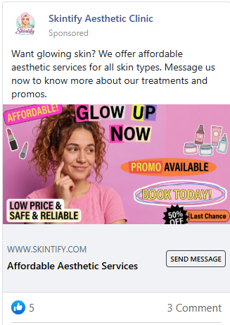 Generic Beauty Promo Before